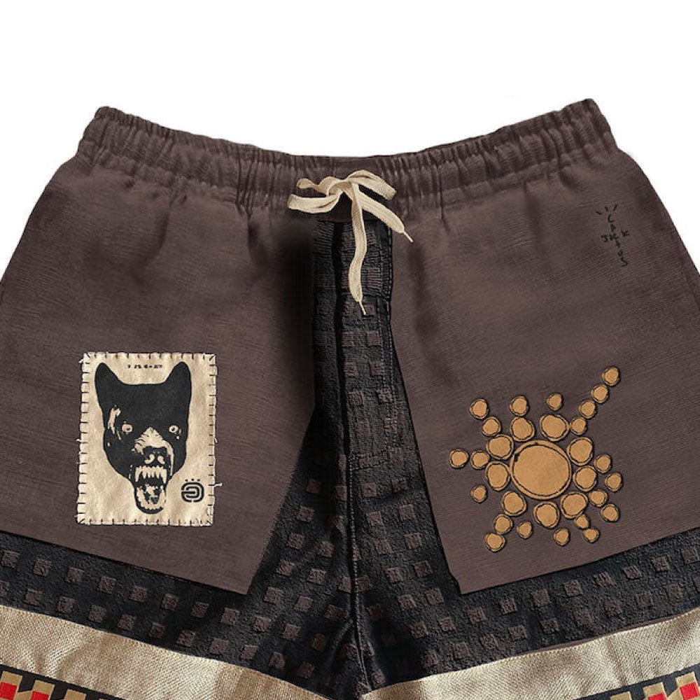Animal Wolf Shorts Brown ショーツ