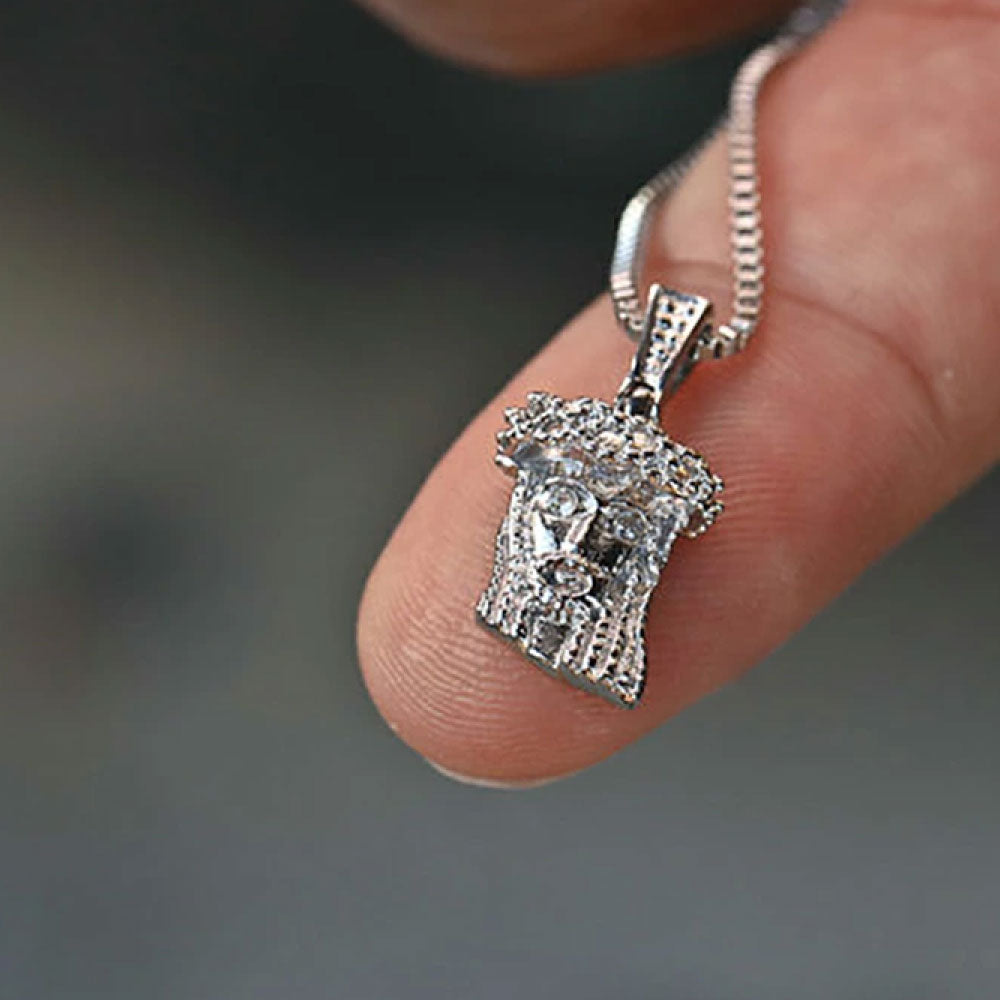 Extra Mini Jesus Chain Silver Necklace ネックレス シルバー ジーザス チェーン