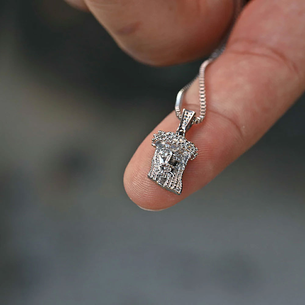 Extra Mini Jesus Chain Silver Necklace ネックレス シルバー ジーザス チェーン