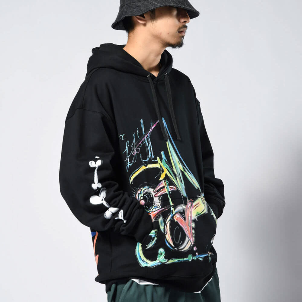 × Kyzer Bone Thug Hoodie カイザー プルオーバー パーカー