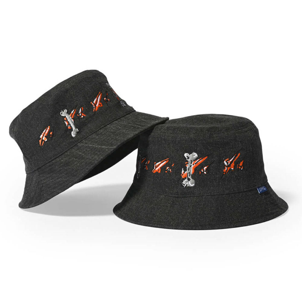 × Kyzer Kiss & Bones Bucket Hat バケット ハット 帽子
