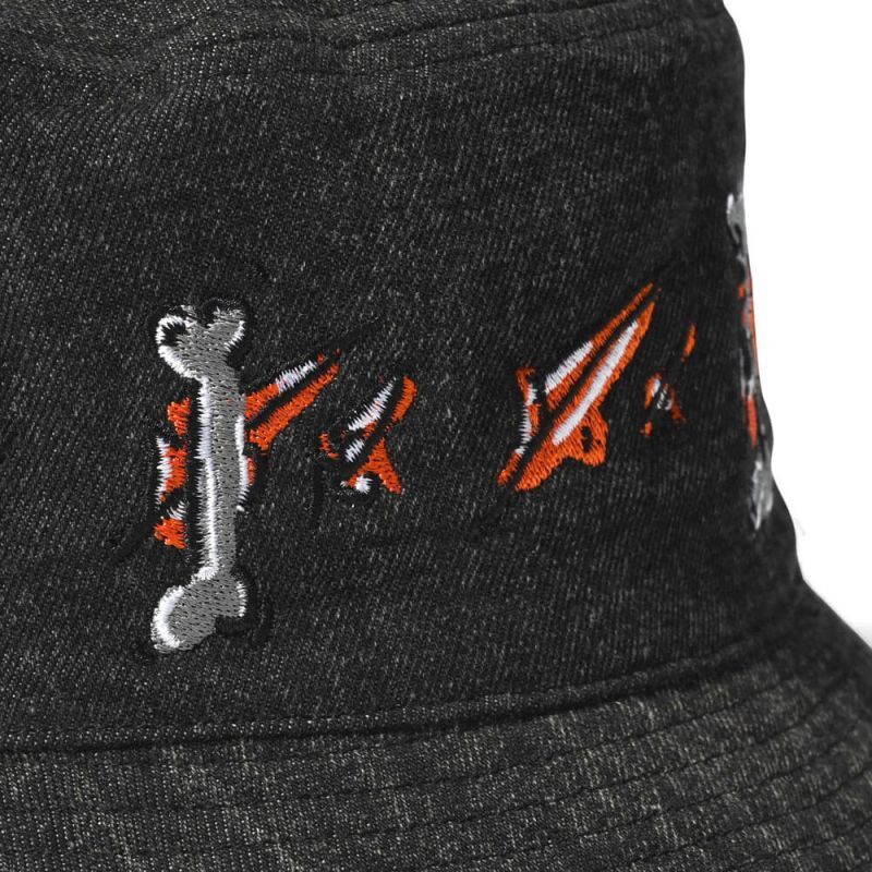 × Kyzer Kiss & Bones Bucket Hat バケット ハット 帽子