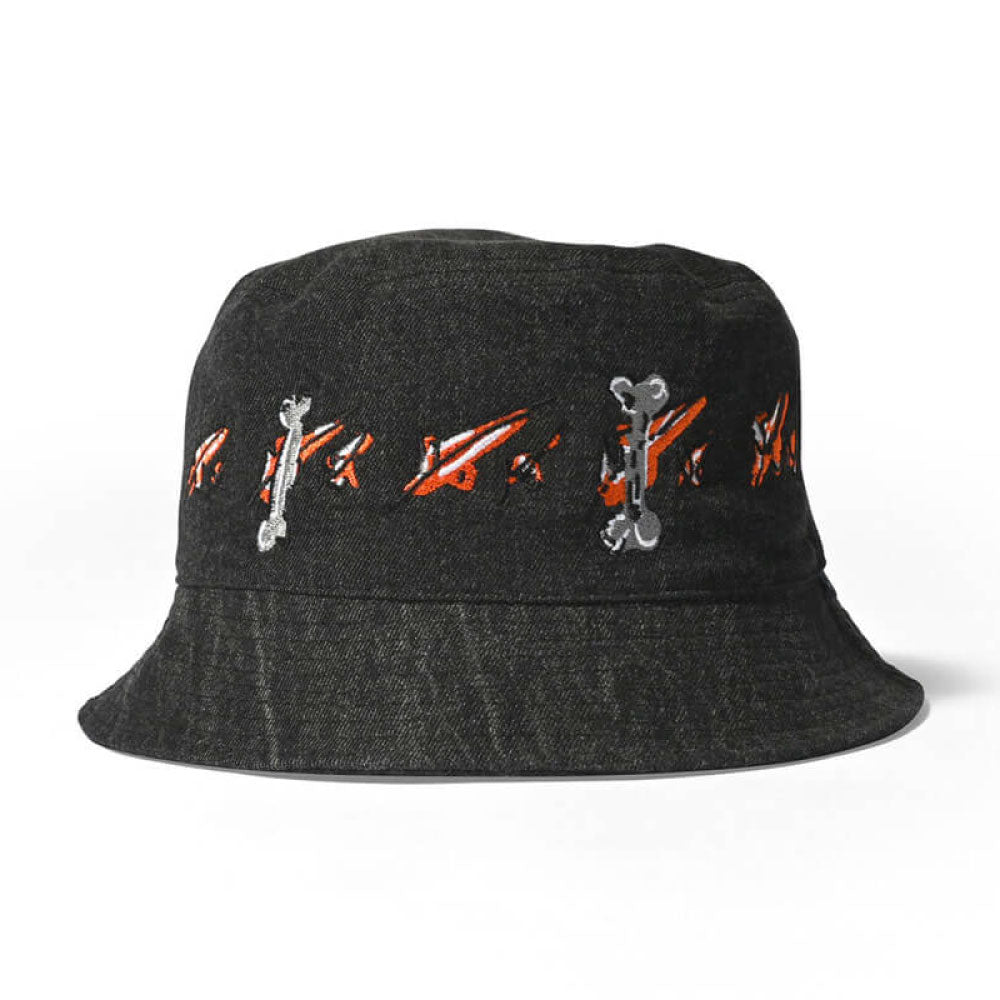 × Kyzer Kiss & Bones Bucket Hat バケット ハット 帽子