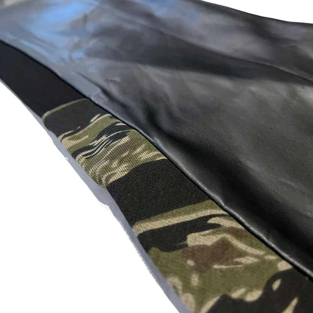 Rambo Flare Leather Pants ヴィーガン レザー フレア パンツ