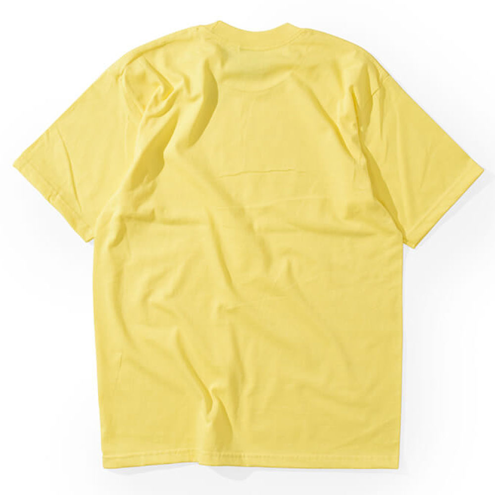 Solid Heavy Weight S/S Tee Yellow 半袖 ソリッド ヘビー ウェイト 無地 Tシャツ