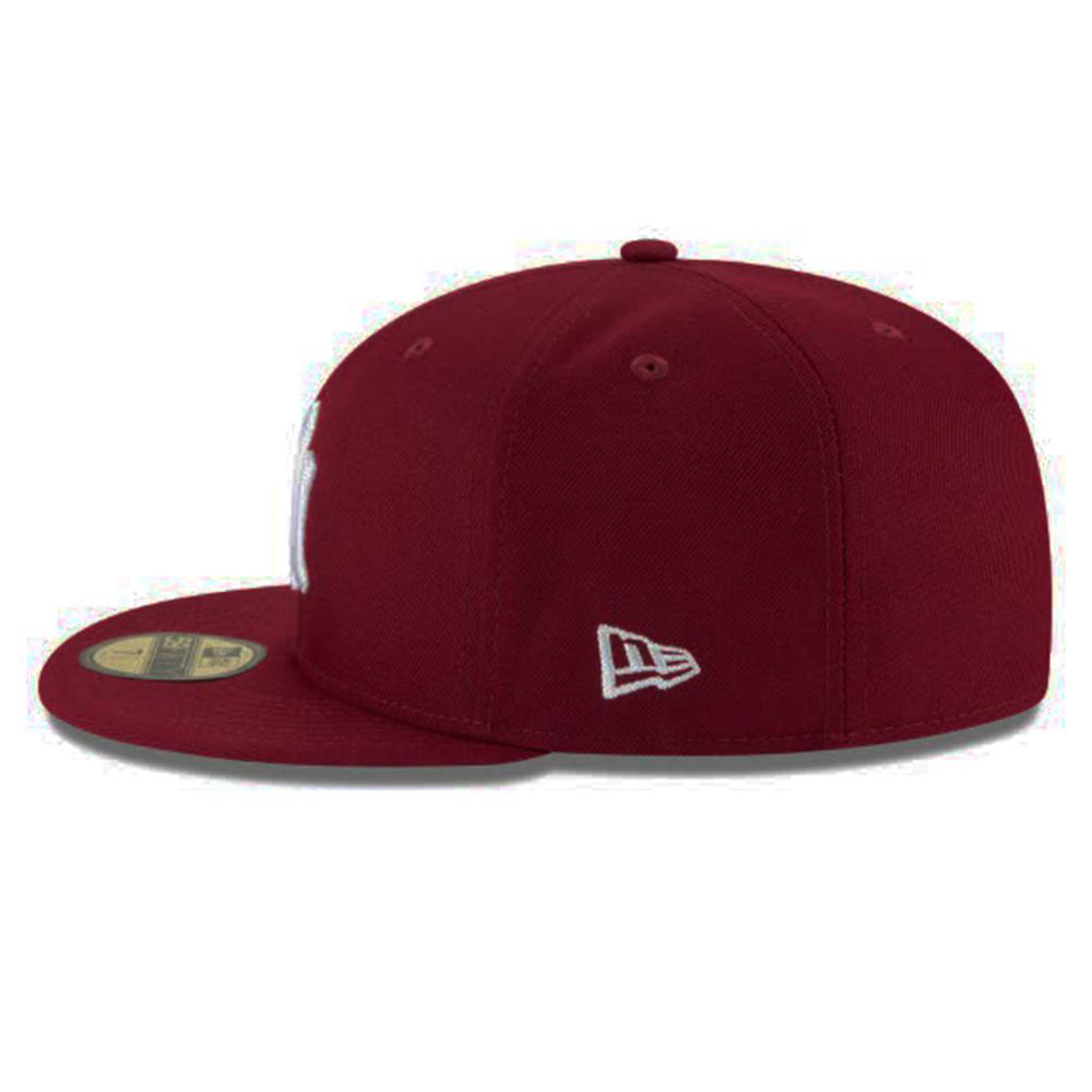 59Fifty New York Yankees Cap キャップ 帽子 Burgundy MLB