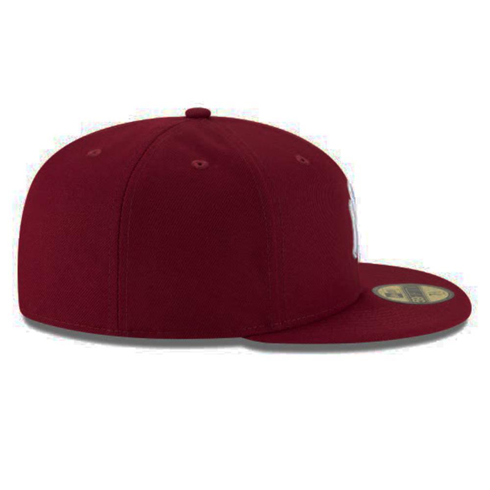59Fifty New York Yankees Cap キャップ 帽子 Burgundy MLB