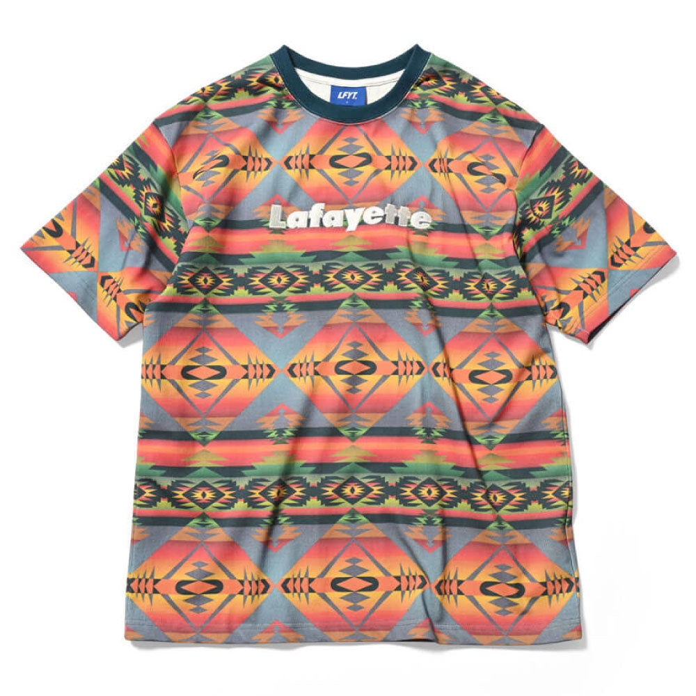 Navajo Native Pattern Lafayette Logo Tee ナバホ ネイティブ ロゴ 半袖 Tシャツ