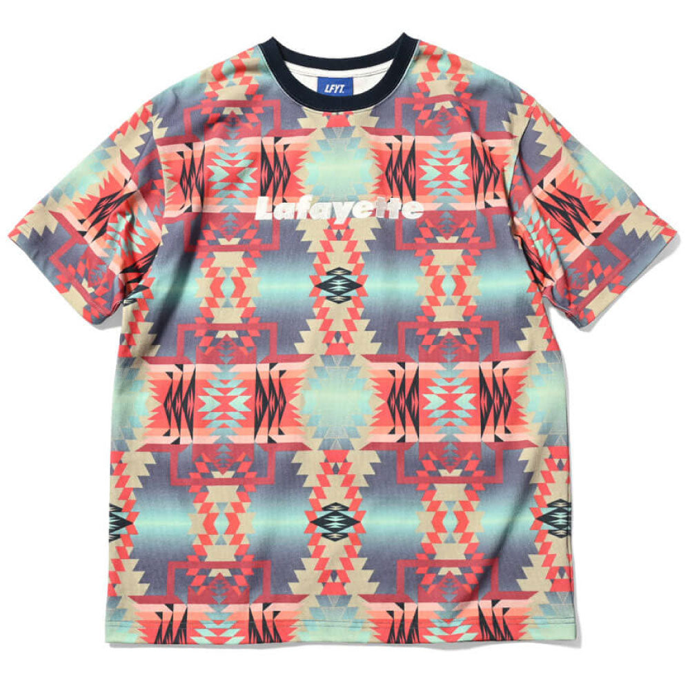 Navajo Native Pattern Lafayette Logo Tee ナバホ ネイティブ ロゴ 半袖 Tシャツ