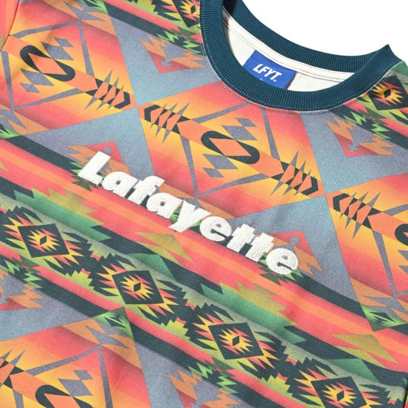 Navajo Native Pattern Lafayette Logo Tee ナバホ ネイティブ ロゴ 半袖 Tシャツ