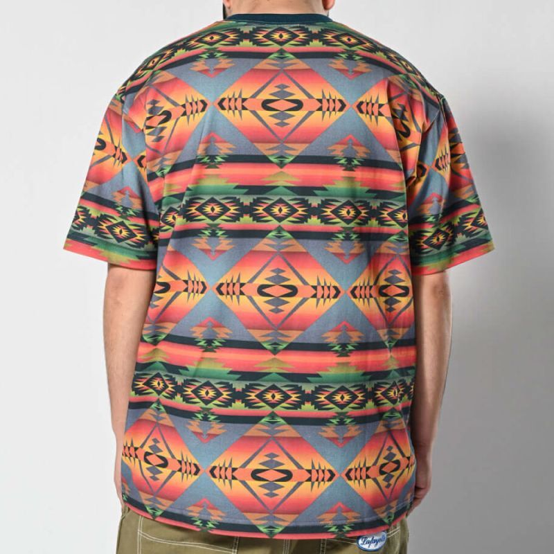 Navajo Native Pattern Lafayette Logo Tee ナバホ ネイティブ ロゴ 半袖 Tシャツ