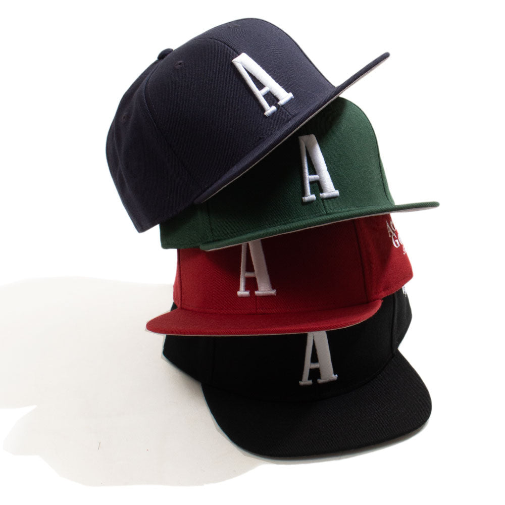 A Logo Snapback Cap ベースボール スナップバック キャップ 帽子