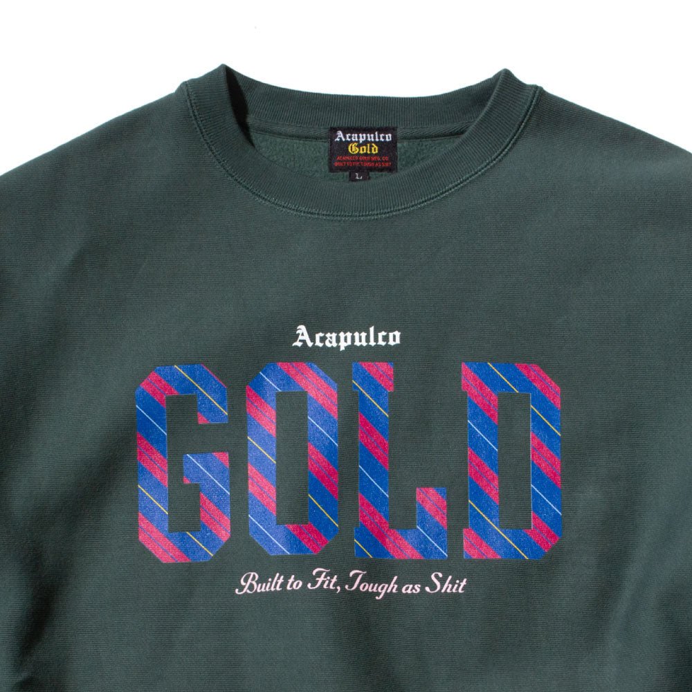 AG Repp Stripe Crewneck Sweat Shirt クルーネック スウェット カレッジ スウェット