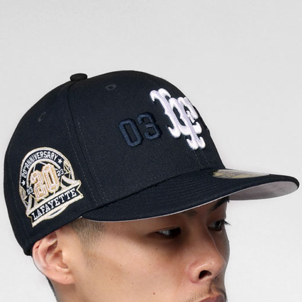 × New Era LF Logo 59Fifty Fitted Cap 20th anv ニューエラ ロゴ キャップ 帽子