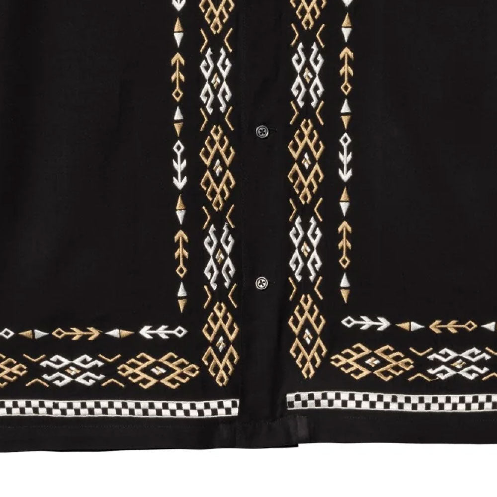 Coba S/S embroidery Shirt 半袖 刺繍 シャツ