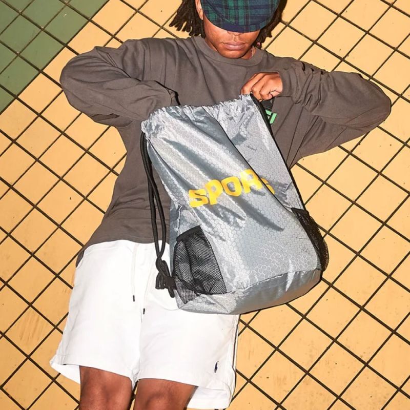 Summer Camp Bag リップストップ ナイロン ナップサック キャンプ バッグ