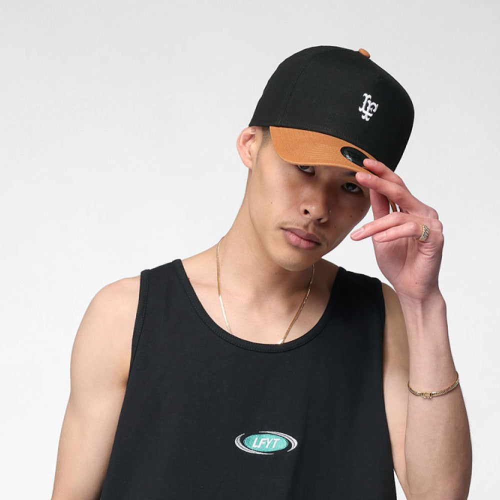 × New Era Small LF Logo 9Forty Denim & Canvas Cap ニューエラ ボール デニム キャップ 帽子