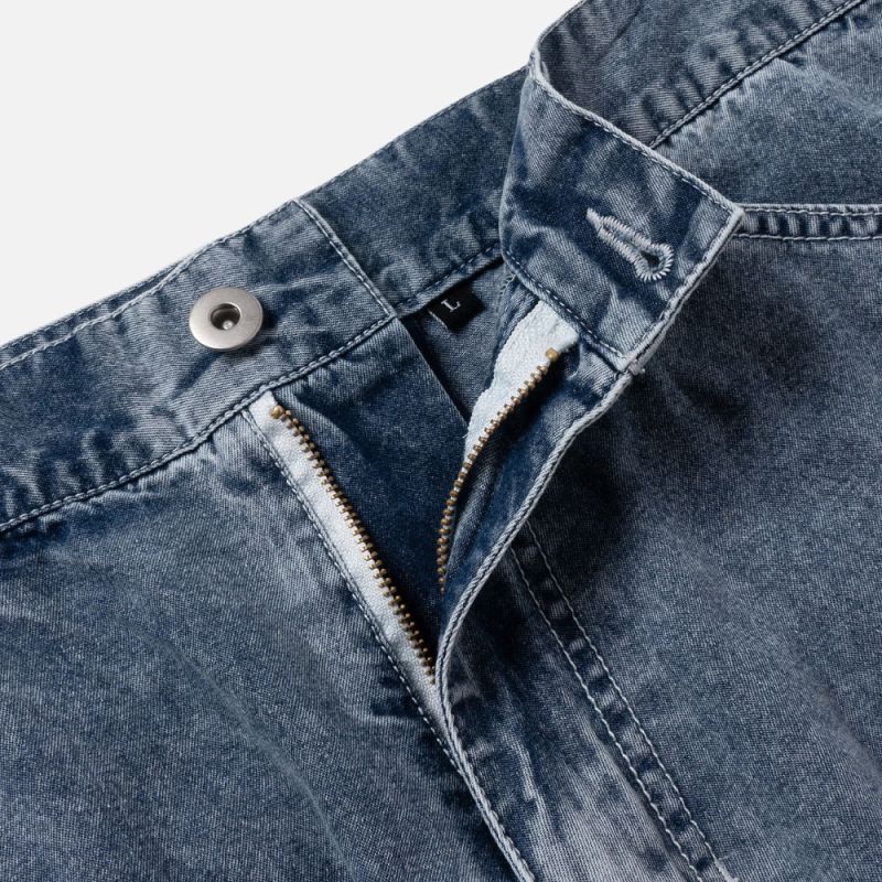 Washed Denim Driving Short デニム ドライビング ショーツ