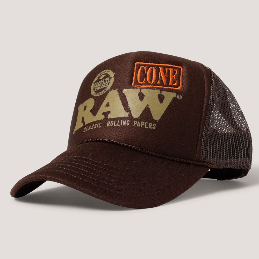 x Raw “Big Cone" Trucker Cap トラッカー メッシュ キャップ
