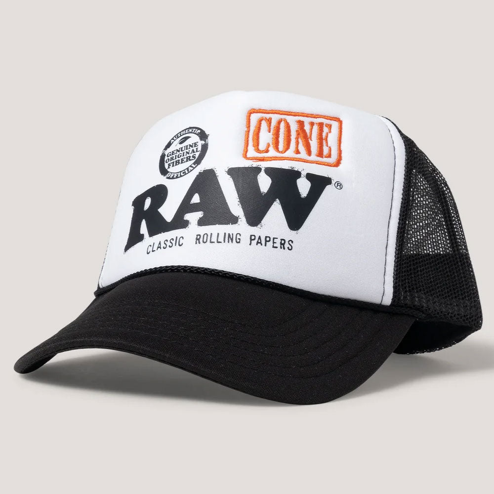 x Raw “Big Cone" Trucker Cap トラッカー メッシュ キャップ