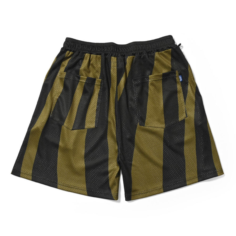 Distorted Stripe Mesh Shorts メッシュ ショーツ