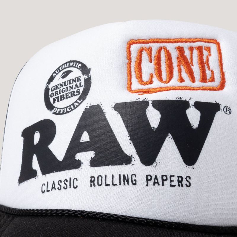 x Raw “Big Cone" Trucker Cap トラッカー メッシュ キャップ