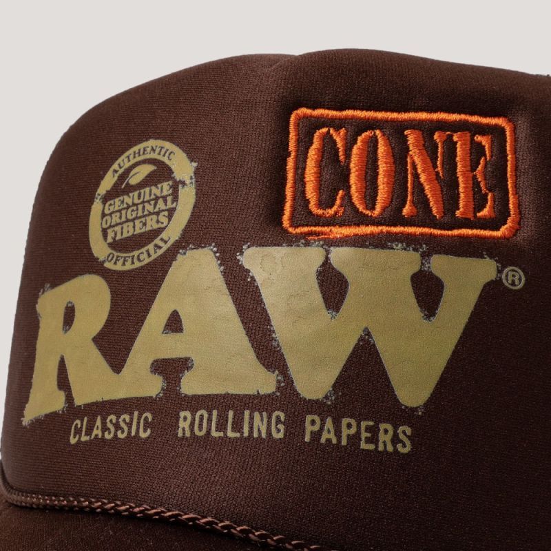 x Raw “Big Cone" Trucker Cap トラッカー メッシュ キャップ