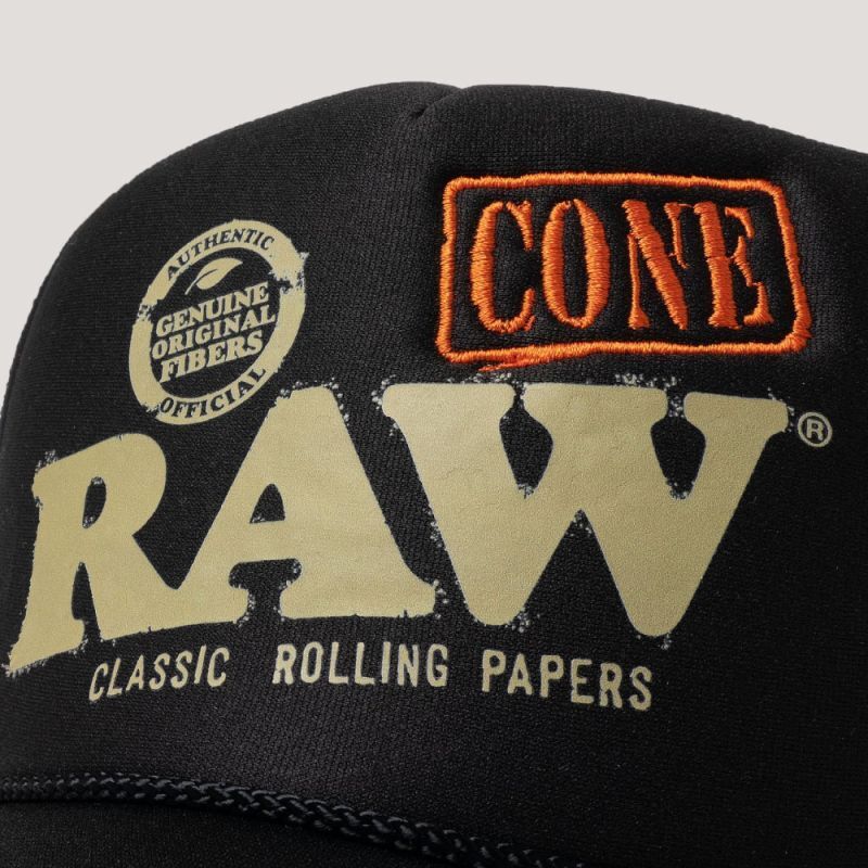 x Raw “Big Cone" Trucker Cap トラッカー メッシュ キャップ