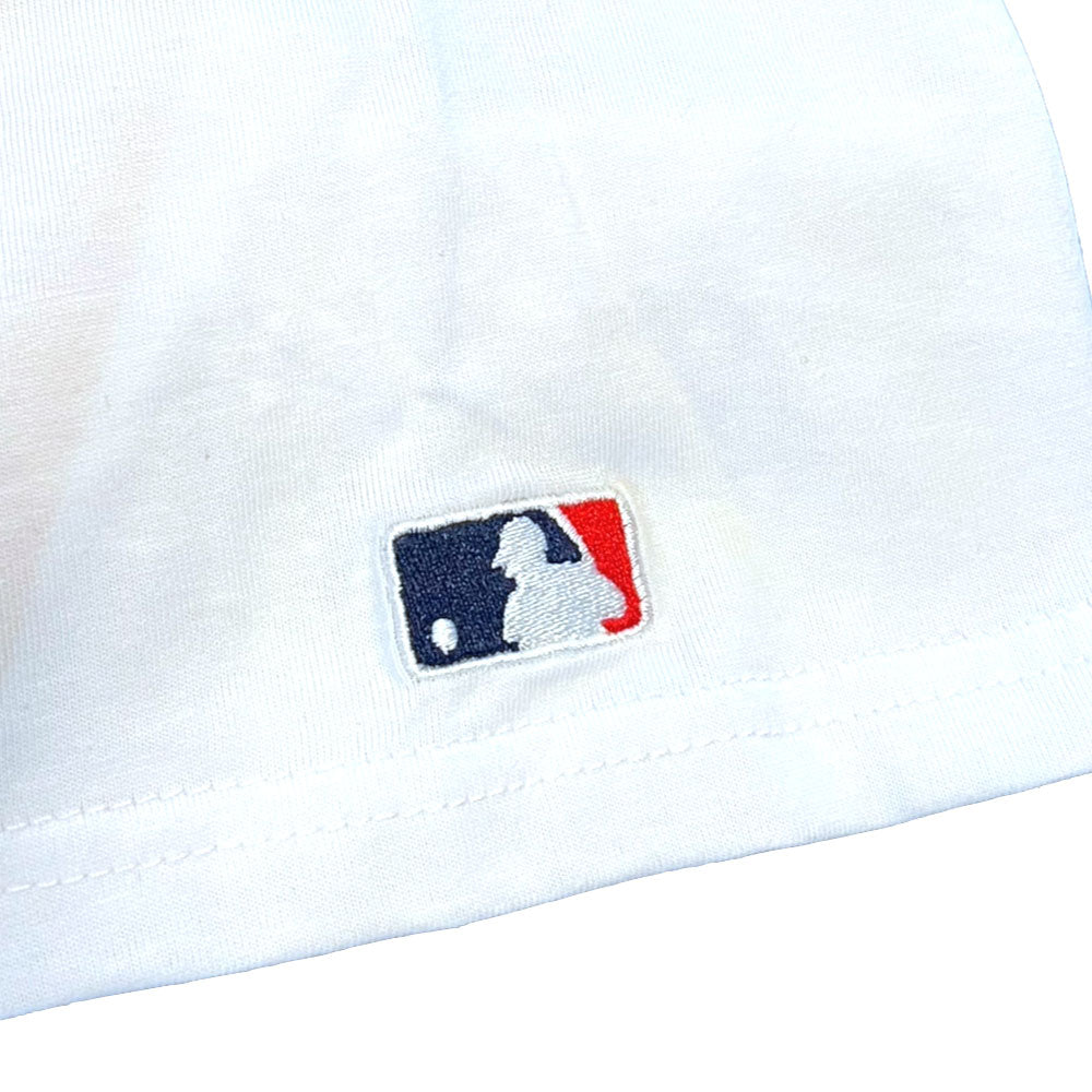 X Los Angeles Dodgers embroidery Logo S/S Tee ロサンゼルス ドジャース 半袖 刺繍 Tシャツ 公式 Official
