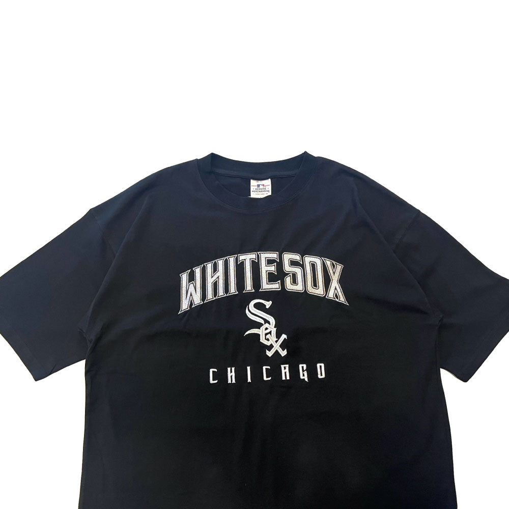 X Chicago White Sox embroidery Logo S/S Tee シカゴ ホワイトソックス 半袖 刺繍 Tシャツ 公式 Official