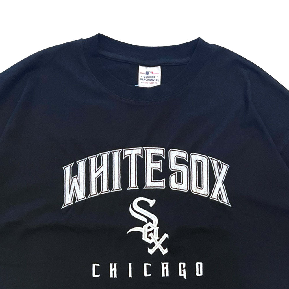 X Chicago White Sox embroidery Logo S/S Tee シカゴ ホワイトソックス 半袖 刺繍 Tシャツ 公式 Official