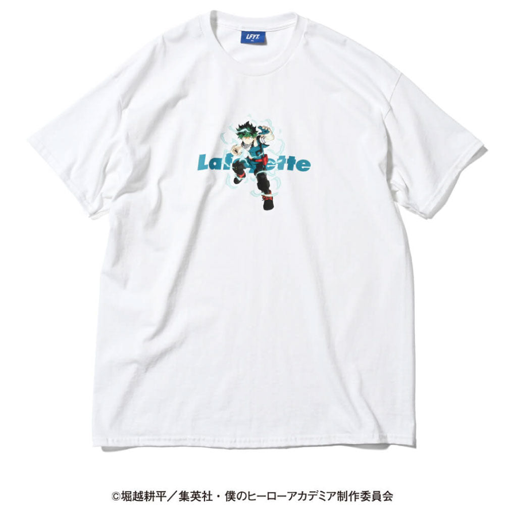 × 僕のヒーローアカデミア Lafayette LOGO S/S Tee 緑谷出久 半袖 Tシャツ