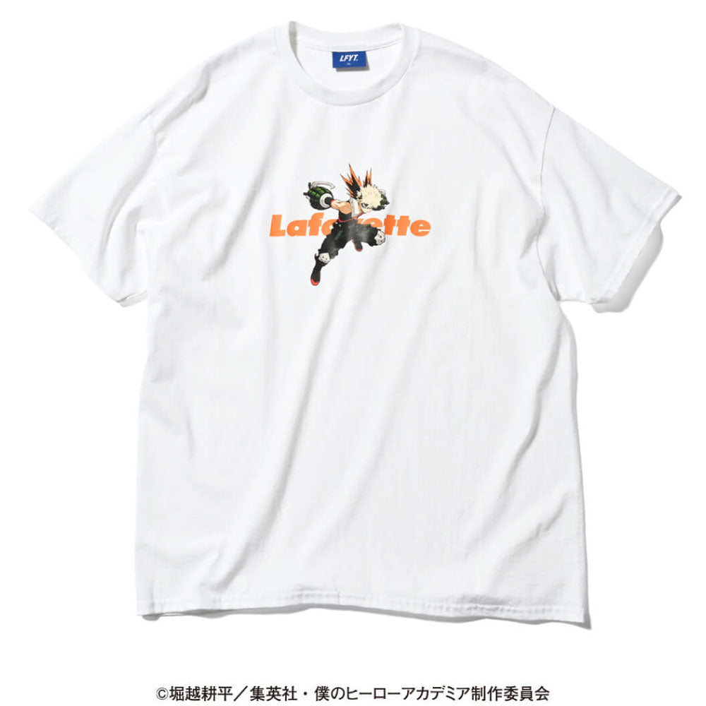 × 僕のヒーローアカデミア Lafayette LOGO S/S Tee 爆豪勝己 半袖 Tシャツ