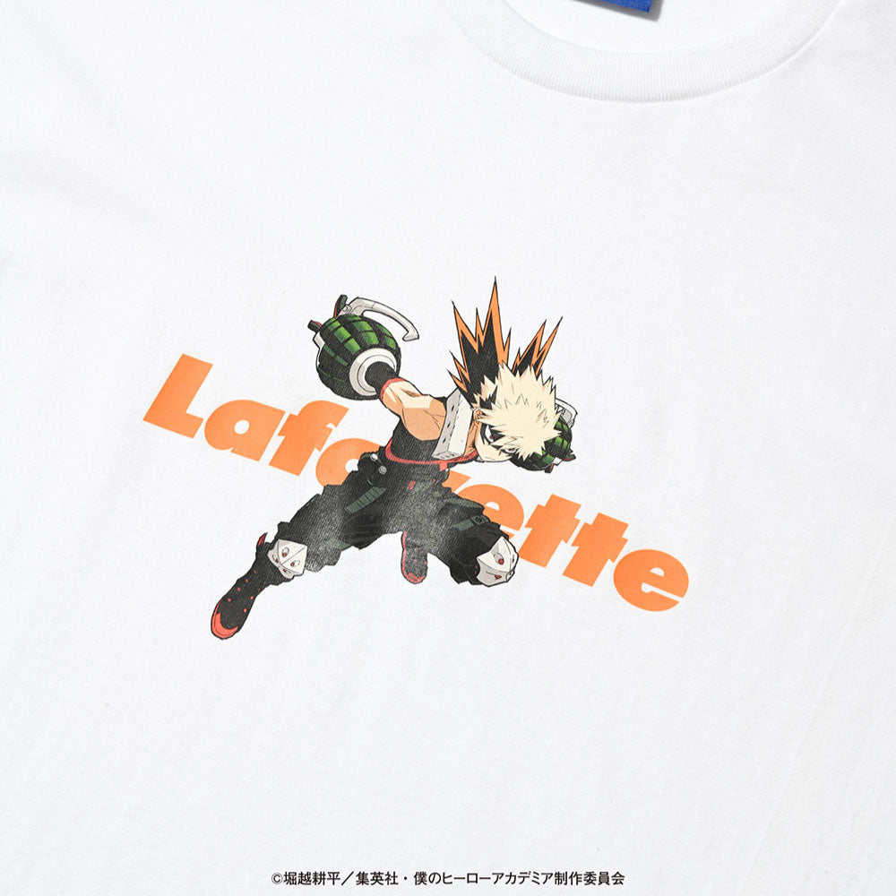 × 僕のヒーローアカデミア Lafayette LOGO S/S Tee 爆豪勝己 半袖 Tシャツ