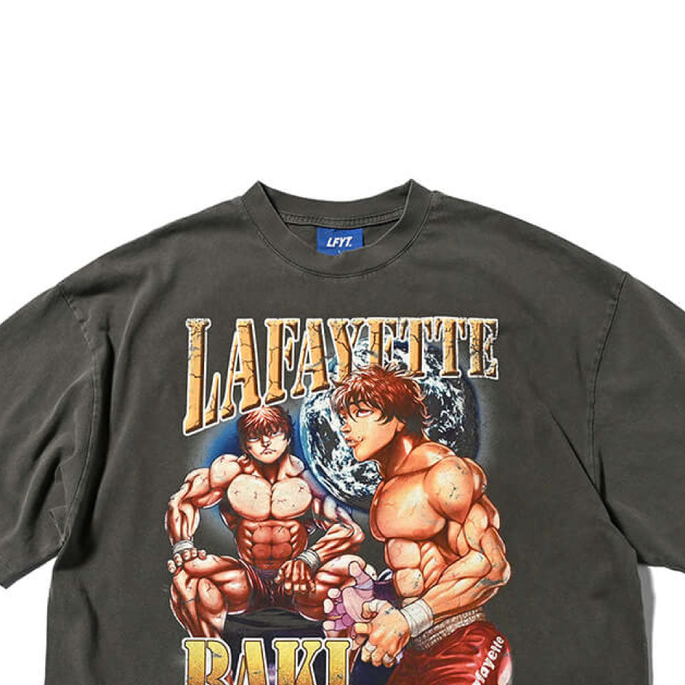 × Grappler Baki "HANMA BAKI" S/S Tee グラップラー刃牙 半袖 Tシャツ