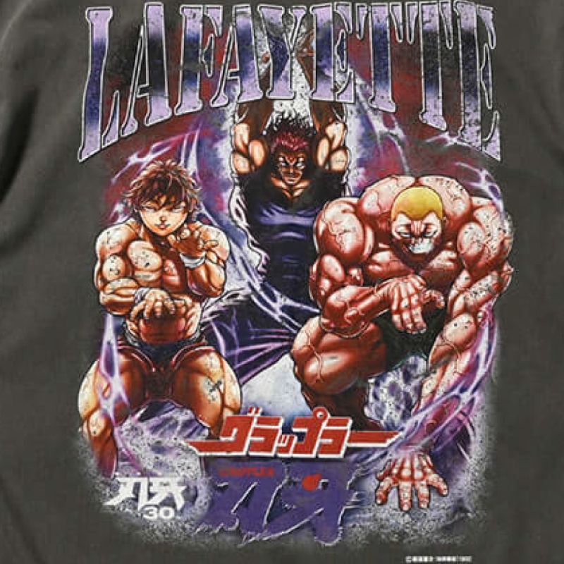 × Grappler Baki "OGRE CLAN" S/S Tee グラップラー刃牙 半袖 Tシャツ