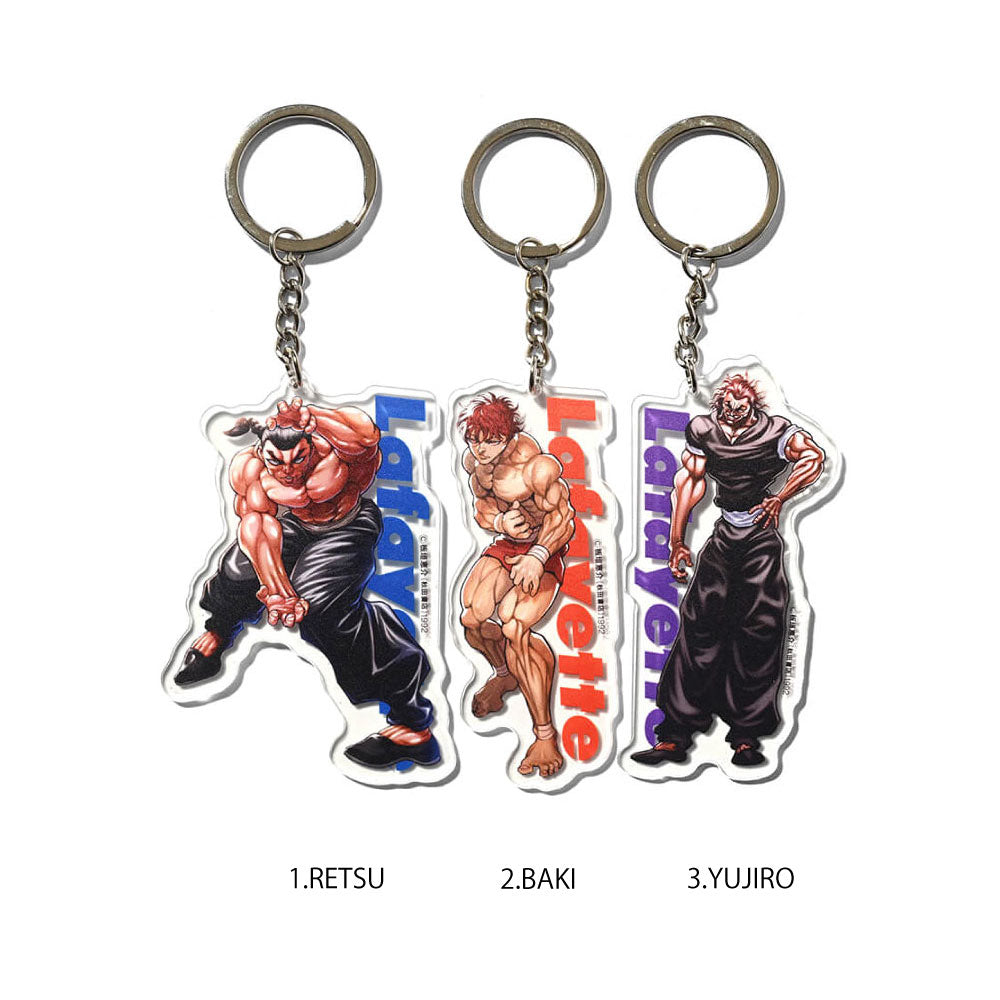 × Grappler Baki Acrylic Key Chain アクリル キーホルダー