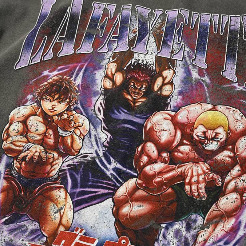 × Grappler Baki "OGRE CLAN" S/S Tee グラップラー刃牙 半袖 Tシャツ