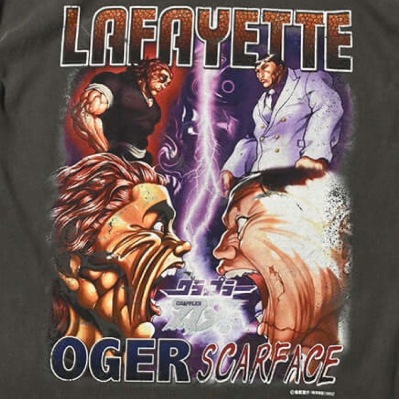× Grappler Baki VS S/S Tee グラップラー刃牙 半袖 Tシャツ