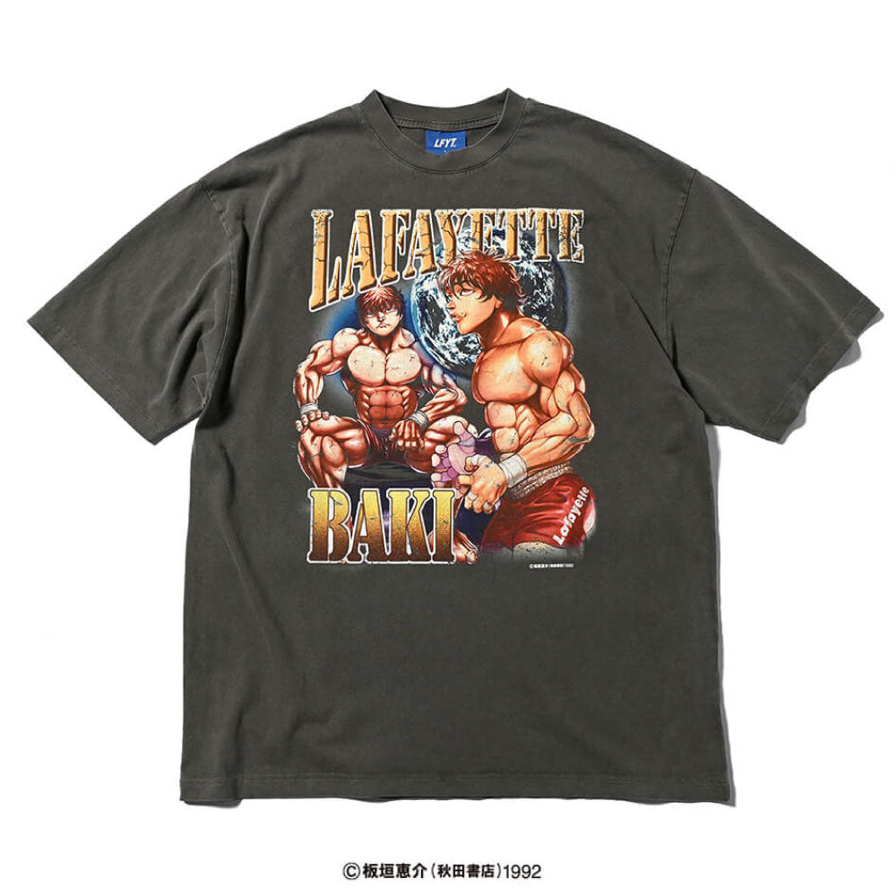 × Grappler Baki "HANMA BAKI" S/S Tee グラップラー刃牙 半袖 Tシャツ
