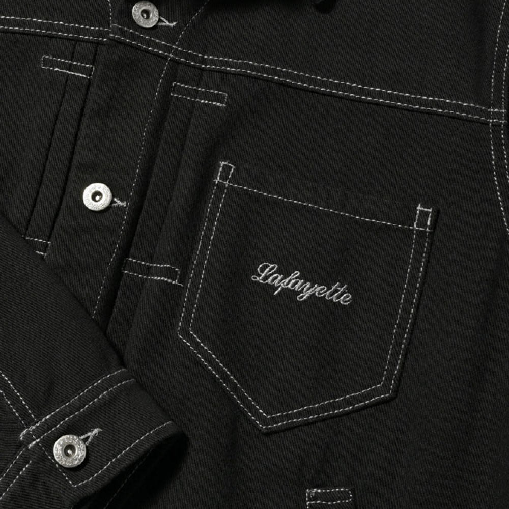 Cotton Twill Trucker Jacket Gジャン ワーク ジャケット