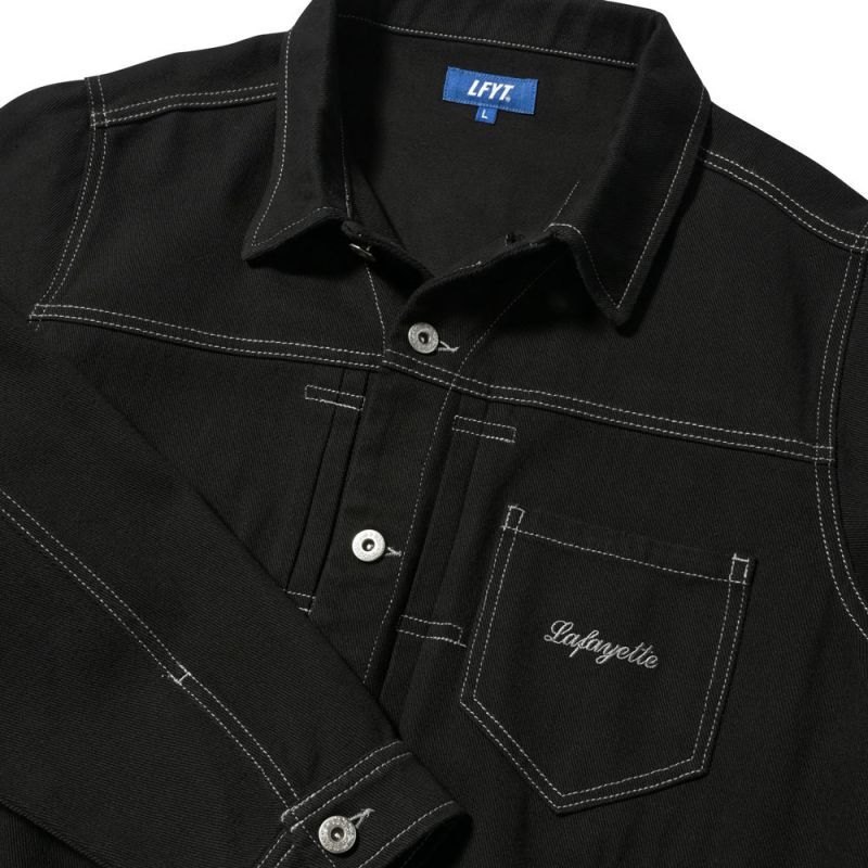 Cotton Twill Trucker Jacket Gジャン ワーク ジャケット