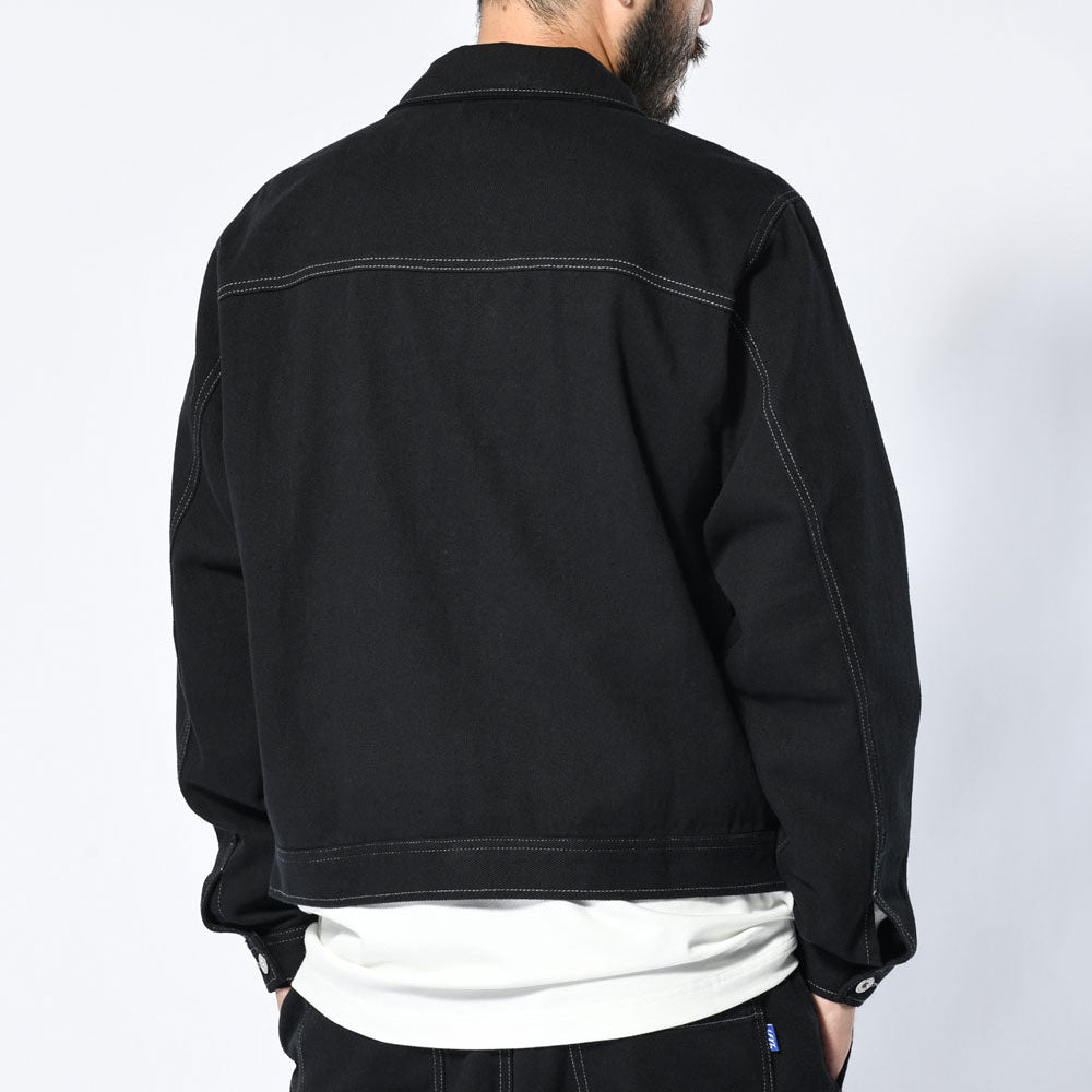 Cotton Twill Trucker Jacket Gジャン ワーク ジャケット