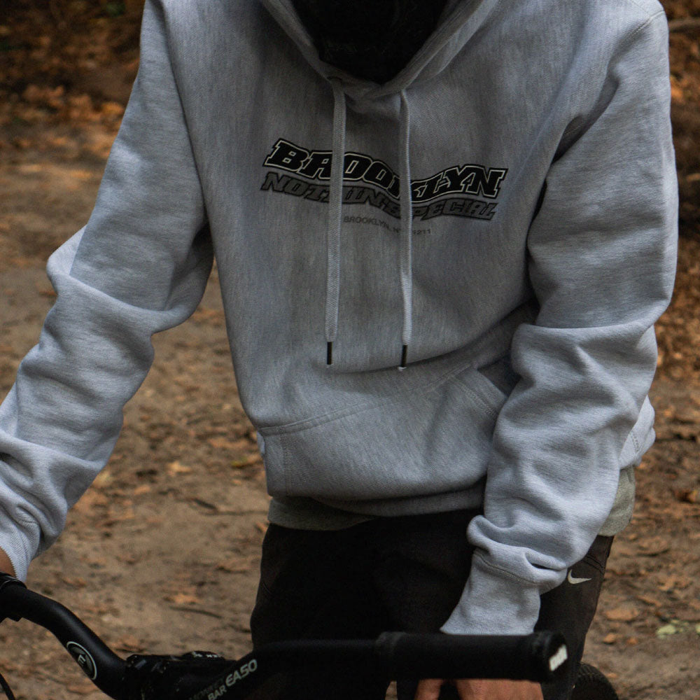 × BROOKLYN MACHINE WORKS Trademark Sweat Hoodie ブルックリンマシンワークス スウェット フーディー パーカー