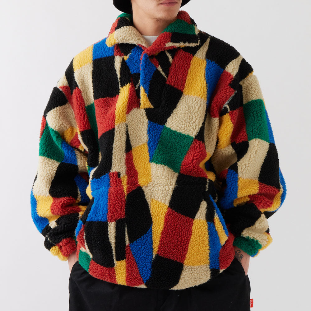 S.I. "FABRIC" Micro Fleece Pullover jacket ボア プルオーバー マイクロ フリース