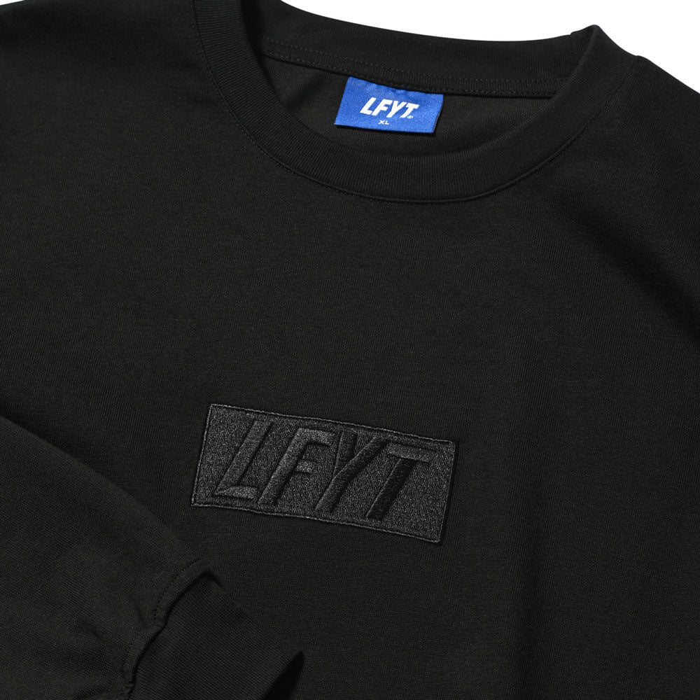 Tonal Box Logo L/S Tee BK トーナル ボックス ロゴ 長袖 Tシャツ