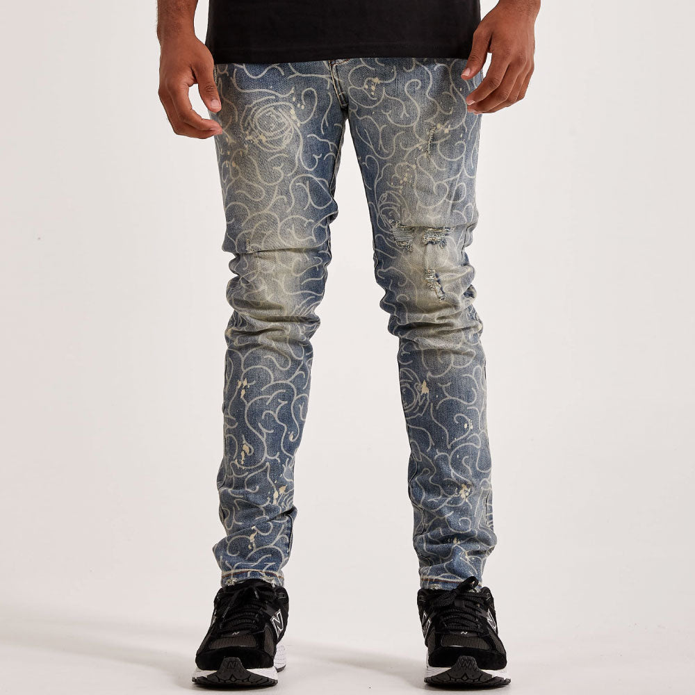 BB Trek Jean Slim Fit Denim Pants Martian スリム フィット デニム パンツ