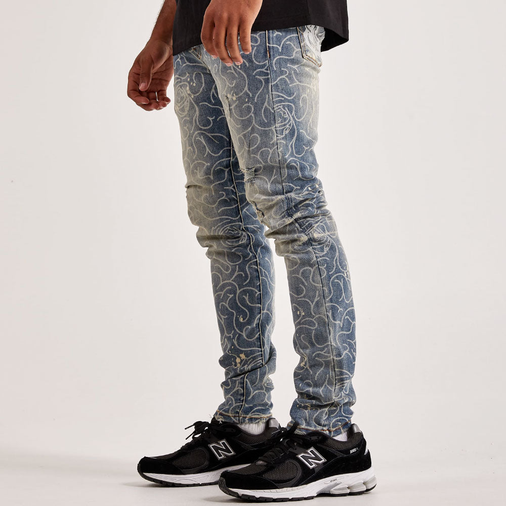 BB Trek Jean Slim Fit Denim Pants Martian スリム フィット デニム パンツ