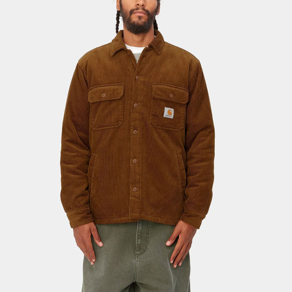 Whitsome Shirt Jacket Deeo Hamilton Brown コーデュロイ シャツ ジャケット