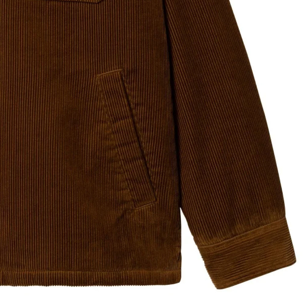Whitsome Shirt Jacket Deeo Hamilton Brown コーデュロイ シャツ ジャケット